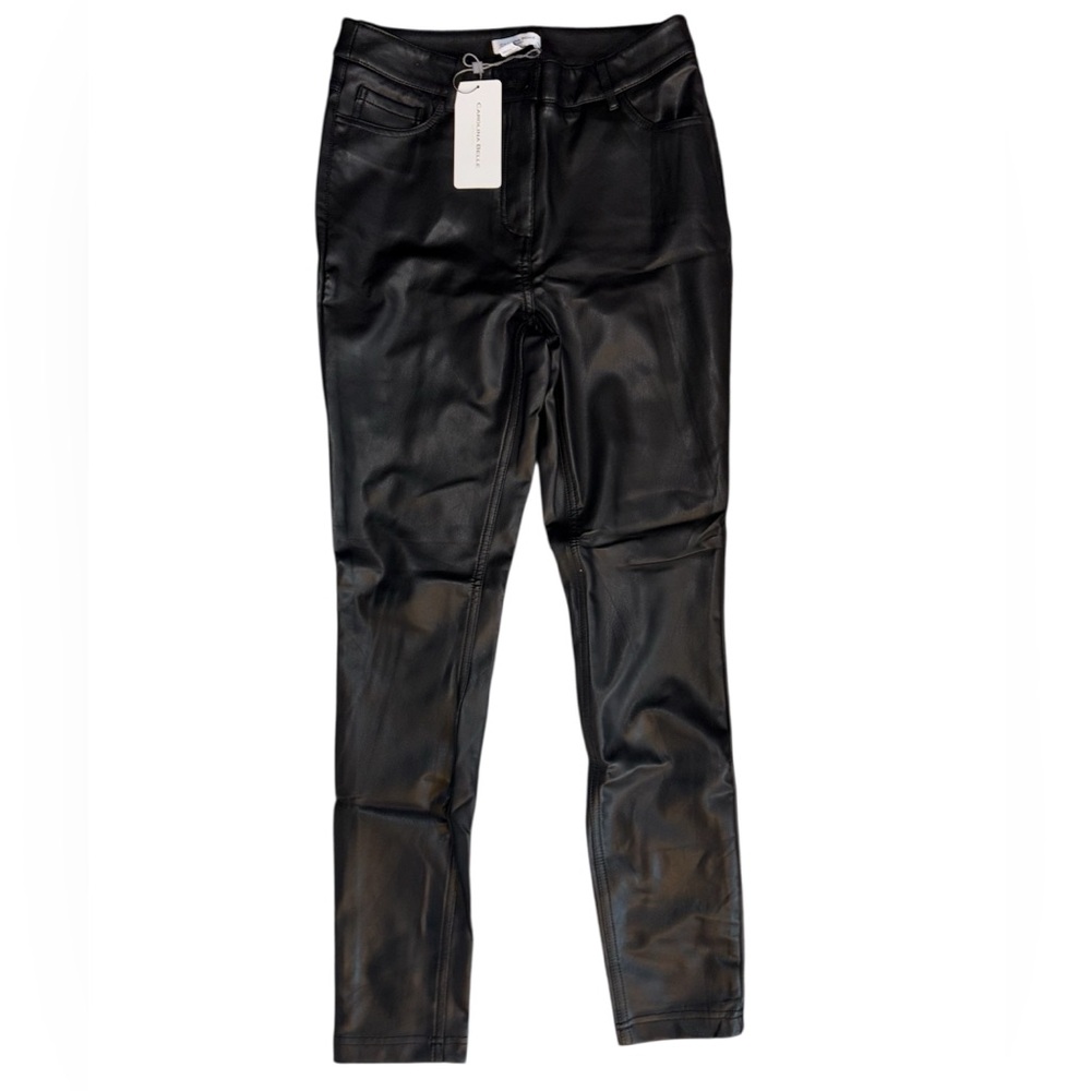 NWT Carolina Belle Montreal size 4 faux leather pants